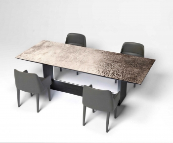 Modern Dining Table And Chairs-ID:400537012