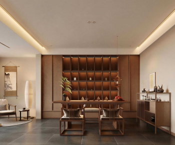 New Chinese Style Tea House-ID:359021902