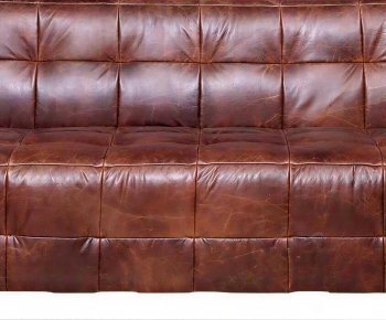 Industrial Style Three-seat Sofa-ID:506737957