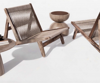Wabi-sabi Style Lounge Chair-ID:615917922