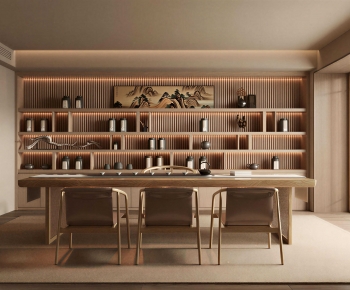 New Chinese Style Tea House-ID:491492033