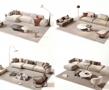 Modern Sofa Combination-ID:412856108
