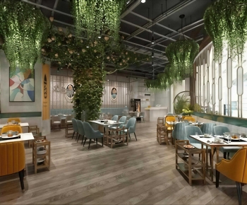 Industrial Style Restaurant-ID:675678019