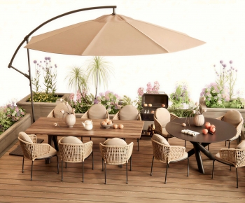 Wabi-sabi Style Outdoor Tables And Chairs-ID:414069896