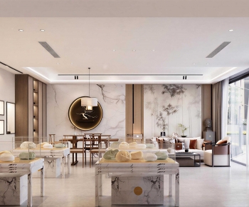 New Chinese Style Exhibition Hall-ID:606722126