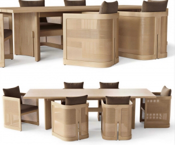 Modern Dining Table And Chairs-ID:103842973