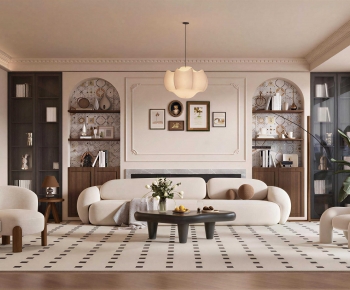 French Style A Living Room-ID:170052052