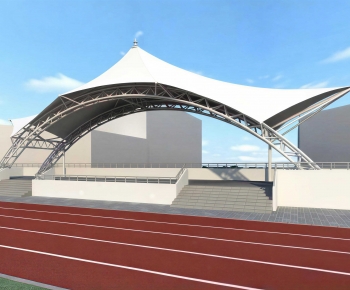 Modern Outdoor Sports Stadium-ID:587214953