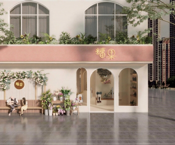 Modern Facade Element-ID:728590011