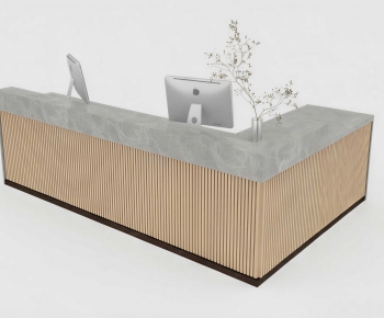 Modern Reception Desk-ID:948180917