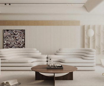 Modern A Living Room-ID:641310935