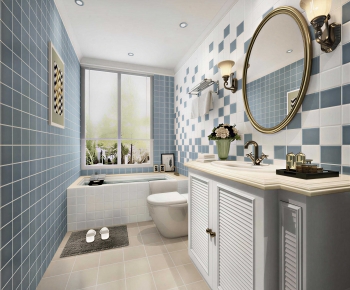 Mediterranean Style TOILET-ID:216876036