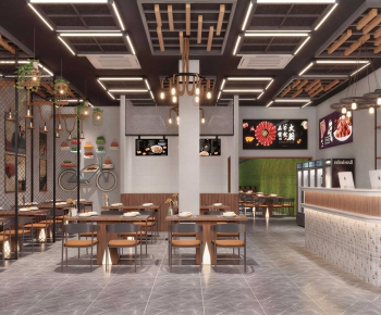 Industrial Style Restaurant-ID:504659893