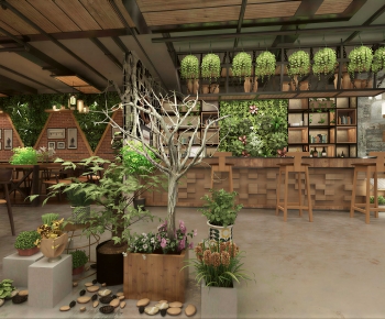 Industrial Style Flower Shop-ID:511954076