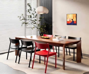 Modern Dining Table And Chairs-ID:953795917