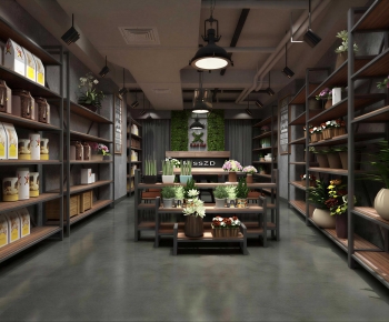 Industrial Style Flower Shop-ID:520092963