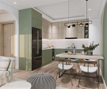 Nordic Style Dining Room-ID:186656952