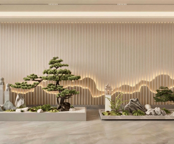 New Chinese Style Plant Landscaping-ID:303622012