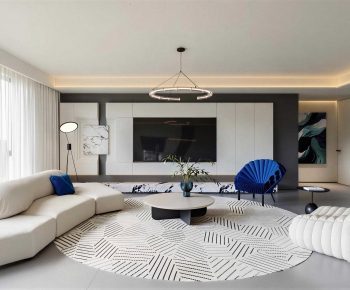Modern A Living Room-ID:282408009