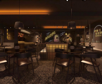 Industrial Style Restaurant-ID:334088097