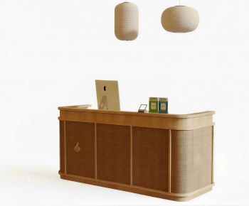 Japanese Style Reception Desk-ID:481228891