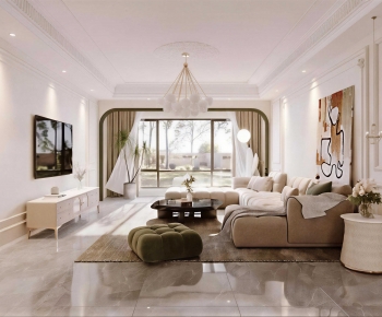 French Style A Living Room-ID:311319848