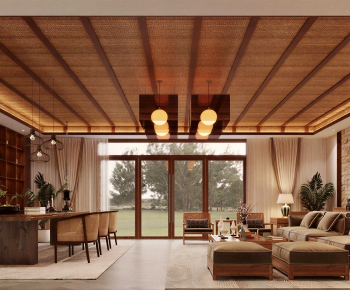 Southeast Asian Style A Living Room-ID:337604055