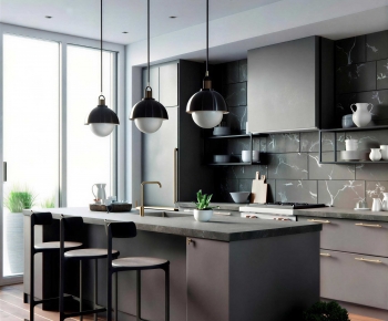 Modern Open Kitchen-ID:316288951