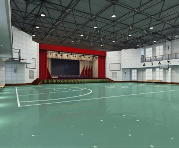 Modern Basketball Arena-ID:496890515