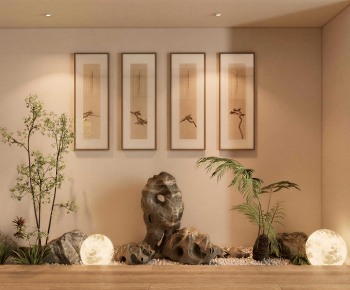 New Chinese Style Plant Landscaping-ID:168163065