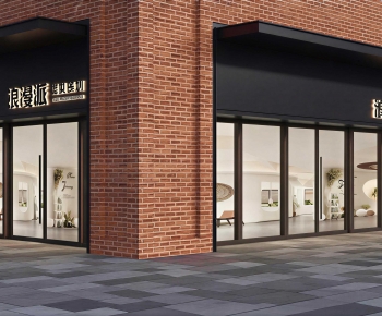 Modern Facade Element-ID:423685072