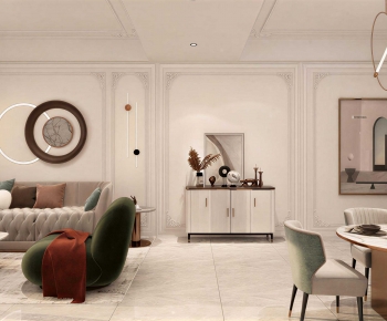 French Style A Living Room-ID:798273093