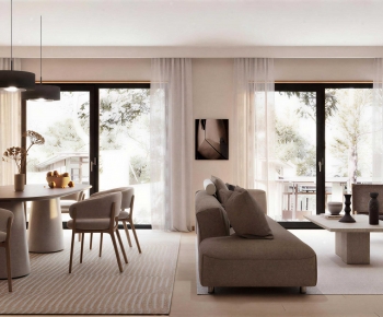 Wabi-sabi Style A Living Room-ID:542957071