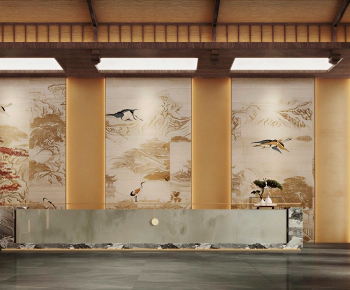 New Chinese Style Lobby Hall-ID:352714066