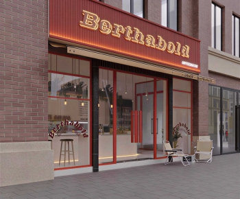 New Chinese Style Facade Element-ID:572382939