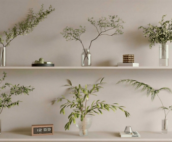 Modern Aquatic Green Plant-ID:932235002