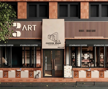Modern Facade Element-ID:875905044