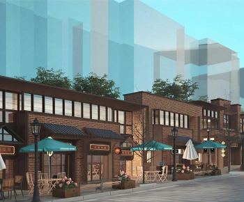 Industrial Style Commercial Street-ID:289741047