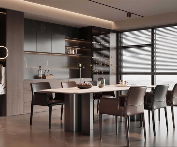 Modern Dining Room-ID:746984004