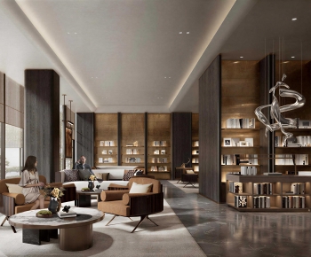 New Chinese Style Lobby Hall-ID:212508924