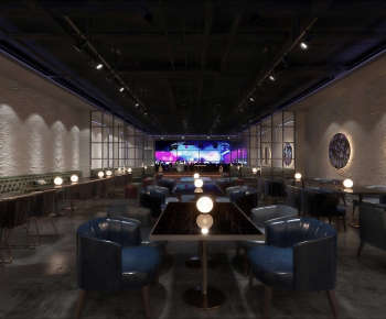 Industrial Style Restaurant-ID:683649064