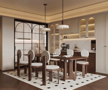 French Style Dining Room-ID:460366012