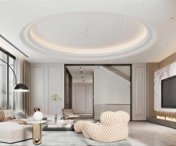 Modern A Living Room-ID:119162085
