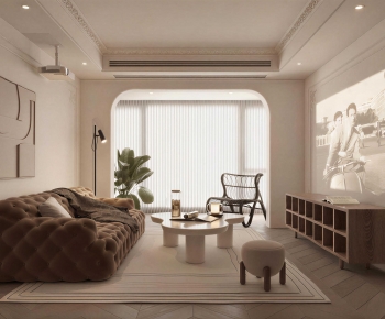 French Style A Living Room-ID:122909526
