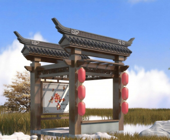 New Chinese Style Pavilion-ID:867127904