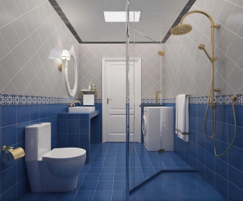 Mediterranean Style TOILET-ID:743566991
