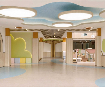 Modern Kindergarten Hall-ID:819199095