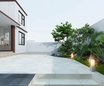 Modern Courtyard/landscape-ID:155141126