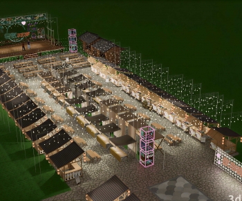 New Chinese Style Commercial Street-ID:569123032