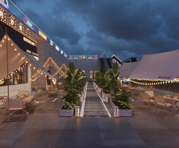 Industrial Style Restaurant-ID:351650731